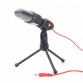 Microfon cu stand Gembird MIC-D-03, 3.5 mm Jack, Negru